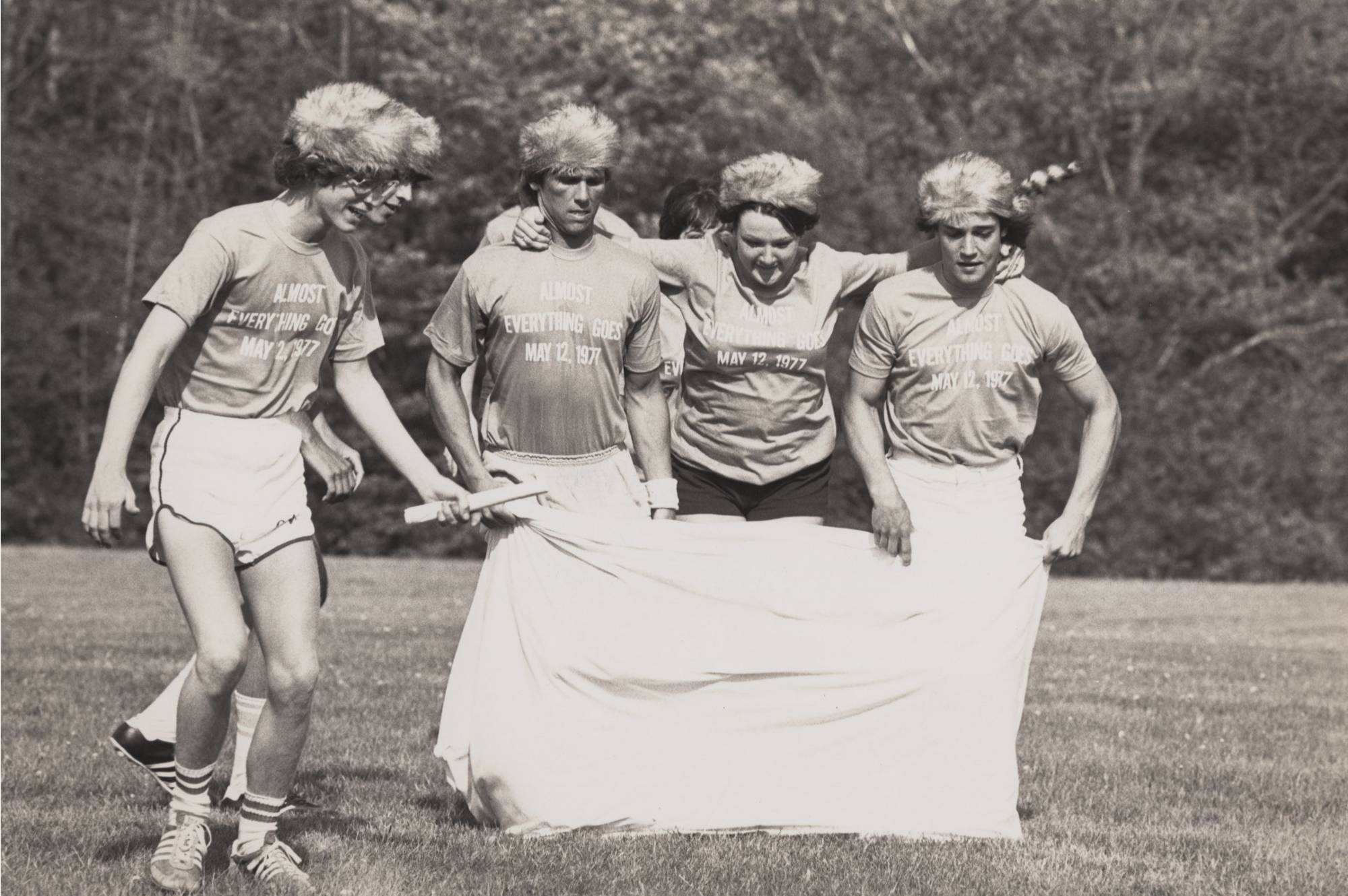 Potato sack race